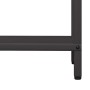 Leñero negro 60x25x90 cm Acero laminado en frío de , Bolsas y soportes de leña - Ref: Foro24-864307, Precio: 38,94 €, Descuen...