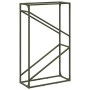 Leñero verde oliva 60x25x100 cm Acero laminado en frío de , Bolsas y soportes de leña - Ref: Foro24-864330, Precio: 42,25 €, ...