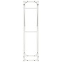 Leñero blanco 40x25x100 cm Acero laminado en frío de , Bolsas y soportes de leña - Ref: Foro24-864332, Precio: 39,48 €, Descu...