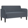 Sofá Loveseat gris oscuro 109 cm terciopelo de , Sofás - Ref: Foro24-4100588, Precio: 189,40 €, Descuento: %