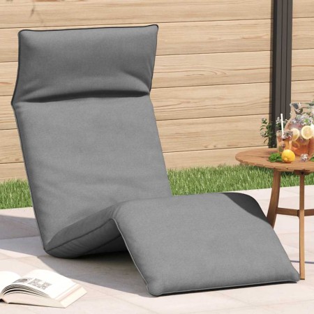 Tumbona plegable gris 175x54x8,5 cm tejido oxford de , Tumbonas - Ref: Foro24-4019747, Precio: 112,46 €, Descuento: %