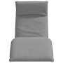 Tumbona plegable gris 175x54x8,5 cm tejido oxford de , Tumbonas - Ref: Foro24-4019747, Precio: 112,46 €, Descuento: %