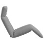 Tumbona plegable gris 175x54x8,5 cm tejido oxford de , Tumbonas - Ref: Foro24-4019747, Precio: 112,46 €, Descuento: %