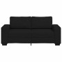 Sofá 2 plazas Tela Negro 140 cm de , Sofás - Ref: Foro24-4105168, Precio: 223,29 €, Descuento: %