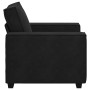 Sillón de terciopelo negro 60 cm de , Sofás - Ref: Foro24-4105005, Precio: 173,44 €, Descuento: %
