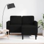 Sofá de 2 plazas con chaise longue en forma L negra 125cm de , Sofás - Ref: Foro24-4107063, Precio: 281,41 €, Descuento: %
