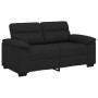 Sofá 2 plazas Tela Negro 120 cm de , Sofás - Ref: Foro24-4105299, Precio: 219,80 €, Descuento: %