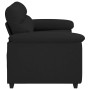 Sofá 2 plazas Tela Negro 120 cm de , Sofás - Ref: Foro24-4105299, Precio: 219,80 €, Descuento: %
