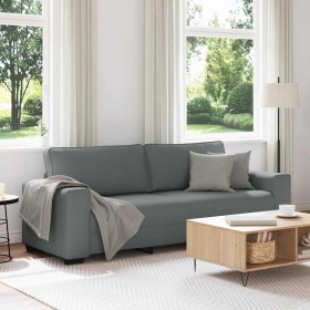 Sofá de 3 plazas de tela gris oscuro 180 cm de , Sofás - Ref: Foro24-4105177, Precio: 247,40 €, Descuento: %