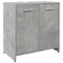 Armario lavabo baño madera ingeniería gris hormigón 60x33x60 cm de , Muebles de baño - Ref: Foro24-856038, Precio: 47,94 €, D...