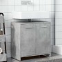 Armario lavabo baño madera ingeniería gris hormigón 60x33x60 cm de , Muebles de baño - Ref: Foro24-856038, Precio: 47,94 €, D...