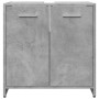 Armario lavabo baño madera ingeniería gris hormigón 60x33x60 cm de , Muebles de baño - Ref: Foro24-856038, Precio: 47,94 €, D...