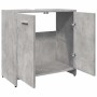 Armario lavabo baño madera ingeniería gris hormigón 60x33x60 cm de , Muebles de baño - Ref: Foro24-856038, Precio: 47,94 €, D...