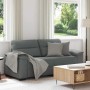 Sofá de 2 plazas de tela gris oscuro 140 cm de , Sofás - Ref: Foro24-4105308, Precio: 230,80 €, Descuento: %