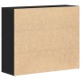 Aparador roble negro 91x29,5x75 cm madera de ingeniería de , Aparadores - Ref: Foro24-862003, Precio: 95,03 €, Descuento: %