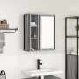 Mueble de baño de pared con espejo gris Sonoma 50x21x60 cm de , Tocadores de baño - Ref: Foro24-861905, Precio: 63,78 €, Desc...