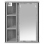 Mueble de baño de pared con espejo gris Sonoma 50x21x60 cm de , Tocadores de baño - Ref: Foro24-861905, Precio: 63,78 €, Desc...
