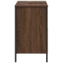 Mueble de baño con lavabo de roble marrón 60x34,5x60 cm de , Tocadores de baño - Ref: Foro24-861896, Precio: 64,71 €, Descuen...
