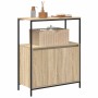 Mueble de baño con estantes roble Sonoma 76,5x35x95 cm de , Tocadores de baño - Ref: Foro24-861918, Precio: 77,08 €, Descuent...