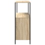 Mueble de baño con estantes roble Sonoma 76,5x35x95 cm de , Tocadores de baño - Ref: Foro24-861918, Precio: 77,08 €, Descuent...