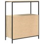 Mueble de baño con estantes roble Sonoma 76,5x35x95 cm de , Tocadores de baño - Ref: Foro24-861918, Precio: 77,08 €, Descuent...