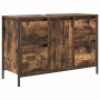 Mueble de lavabo con cajones roble ahumado 90x34,5x60 cm de , Tocadores de baño - Ref: Foro24-861889, Precio: 97,45 €, Descue...