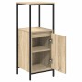 Mueble de baño con estantes roble Sonoma 36x35x95 cm de , Tocadores de baño - Ref: Foro24-861913, Precio: 51,33 €, Descuento: %