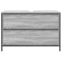 Mueble de baño con lavabo y cajones gris Sonoma 90x34,5x60 cm de , Tocadores de baño - Ref: Foro24-861880, Precio: 80,28 €, D...