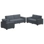 Juego de sofás con cojines 3 piezas terciopelo gris oscuro de , Sofás - Ref: Foro24-3324619, Precio: 782,62 €, Descuento: %