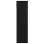 Armario de baño con espejo de madera de roble negro 60x16x60 cm de , Tocadores de baño - Ref: Foro24-862228, Precio: 65,30 €,...