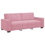 Juego de sofás con cojines 2 piezas terciopelo rosa de , Sofás - Ref: Foro24-3324703, Precio: 509,02 €, Descuento: %