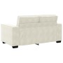 Juego de sofás con cojines 2 piezas terciopelo crema de , Sofás - Ref: Foro24-3324708, Precio: 492,16 €, Descuento: %