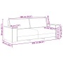 Juego de sofás con cojines 2 piezas terciopelo crema de , Sofás - Ref: Foro24-3324708, Precio: 492,16 €, Descuento: %