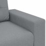 Sillón Sofá Tela Gris Claro 60 cm de , Sofás - Ref: Foro24-4105058, Precio: 159,02 €, Descuento: %