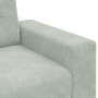 Sillón sofá gris claro 60 cm terciopelo de , Sofás - Ref: Foro24-4105098, Precio: 161,05 €, Descuento: %