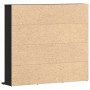 Mueble para CD roble negro 100,5x23x89,5 cm madera ingeniería de , Almacenamiento para CD y DVD - Ref: Foro24-862481, Precio:...