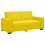 Sofá de 2 plazas terciopelo amarillo 140 cm de , Sofás - Ref: Foro24-4105026, Precio: 217,85 €, Descuento: %