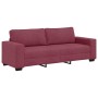 Juego de sofás con cojines 2 piezas tela rojo tinto de , Sofás - Ref: Foro24-3324734, Precio: 466,15 €, Descuento: %