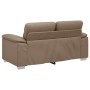Sofá de 2 plazas de cuero sintético color capuchino 120 cm de , Sofás - Ref: Foro24-4105336, Precio: 224,43 €, Descuento: %