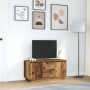 Mueble de TV con luces LED madera vieja 100x41x50 cm de , Muebles TV - Ref: Foro24-861416, Precio: 106,19 €, Descuento: %