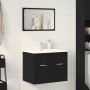 Juego de muebles de baño 2 pzas roble negro Madera ingeniería de , Muebles de baño - Ref: Foro24-862041, Precio: 73,08 €, Des...