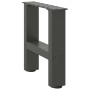 Patas de mesa de centro antracita 2uds acero 30x(30-31) cm de , Patas para mesas - Ref: Foro24-4013254, Precio: 48,40 €, Desc...