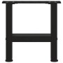 Patas de mesa de centro negro 2uds acero 40x(30-31) cm de , Patas para mesas - Ref: Foro24-4013256, Precio: 55,89 €, Descuent...