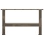 Patas para mesa de centro de acero natural 2 uds 50x(30-31) cm de , Patas para mesas - Ref: Foro24-4013263, Precio: 59,94 €, ...