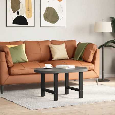 Patas de mesa de centro acero negro 2 uds 50x(42-43) cm de , Patas para mesas - Ref: Foro24-4013280, Precio: 68,99 €, Descuen...