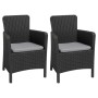 Keter Silla de comedor de jardín Trenton grafito de , Sillas de jardín - Ref: Foro24-3082796, Precio: 212,89 €, Descuento: %