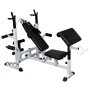 Banco musculación con soporte pesas, pesas y mancuernas 120 kg de , Máquinas de levantamiento de pesas - Ref: Foro24-275378, ...