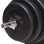 Banco musculación con soporte pesas, pesas y mancuernas 120 kg de , Máquinas de levantamiento de pesas - Ref: Foro24-275378, ...