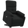 Sillón de masaje elevable tela negro de , Sillones de masaje eléctricos - Ref: Foro24-3120372, Precio: 291,94 €, Descuento: %