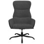 Sillón de relax con reposapiés tela gris oscuro de , Sillones - Ref: Foro24-3097466, Precio: 119,95 €, Descuento: %